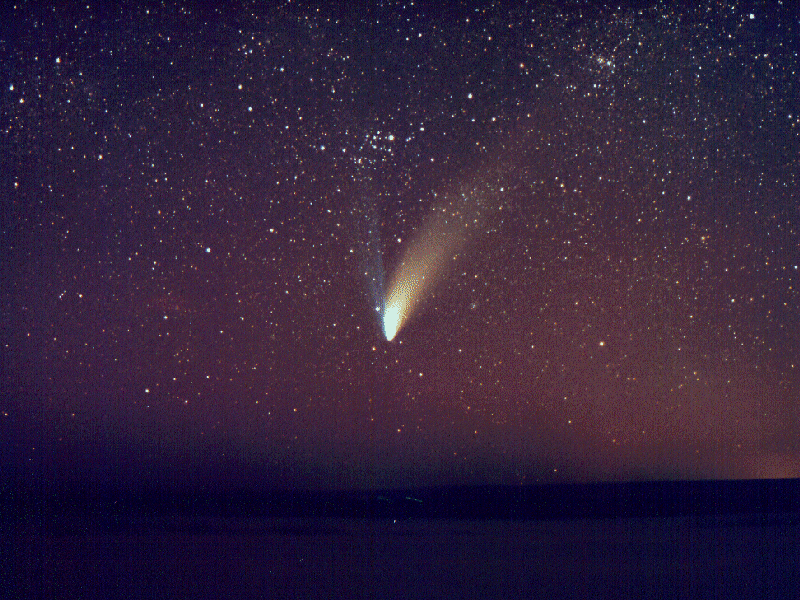 Comet over FSJ